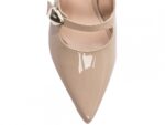 detalhe bico scarpin feminino dourada feminino | VitriNerm