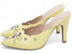 detalhe salto 9cm prata scarpin feminino | VitriNerm
