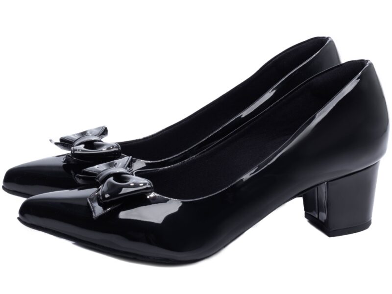 detalhe scarpin feminino preto feminino | VitriNerm