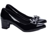 scarpin feminino preto solado antiderrapante | VitriNerm