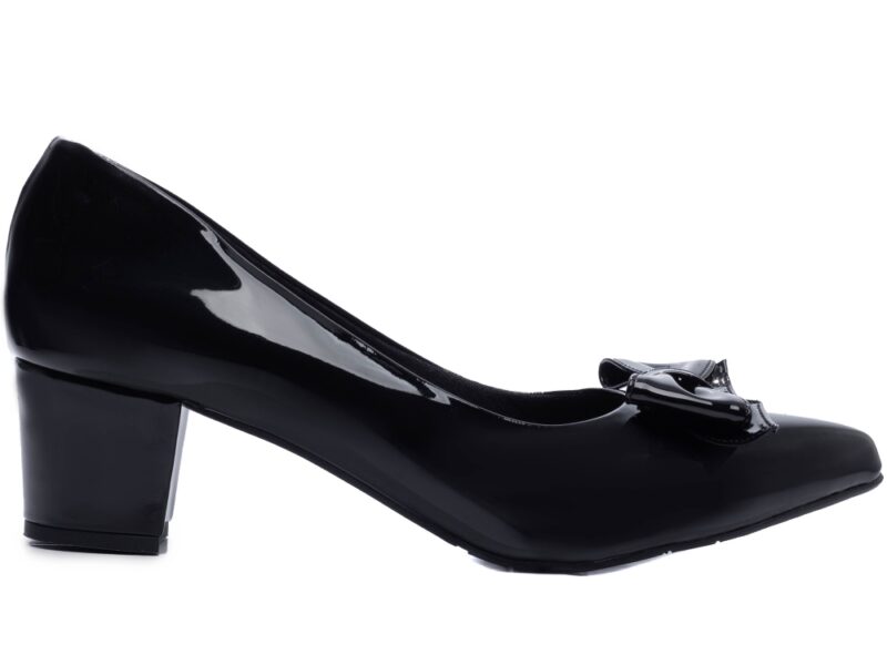 scarpin feminino preto numeração especial par completo | VitriNerm