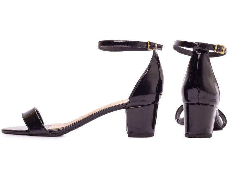 sandália feminina preto par completo | VitriNerm