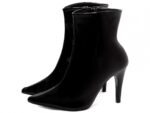detalhe bico bota feminina preto feminino | VitriNerm