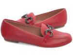 detalhe bico mocassim feminino vermelho feminino | VitriNerm