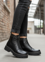 coturno feminino preto feminino elegante comprar | VitriNerm