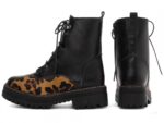 detalhe coturno feminino preto feminino | VitriNerm