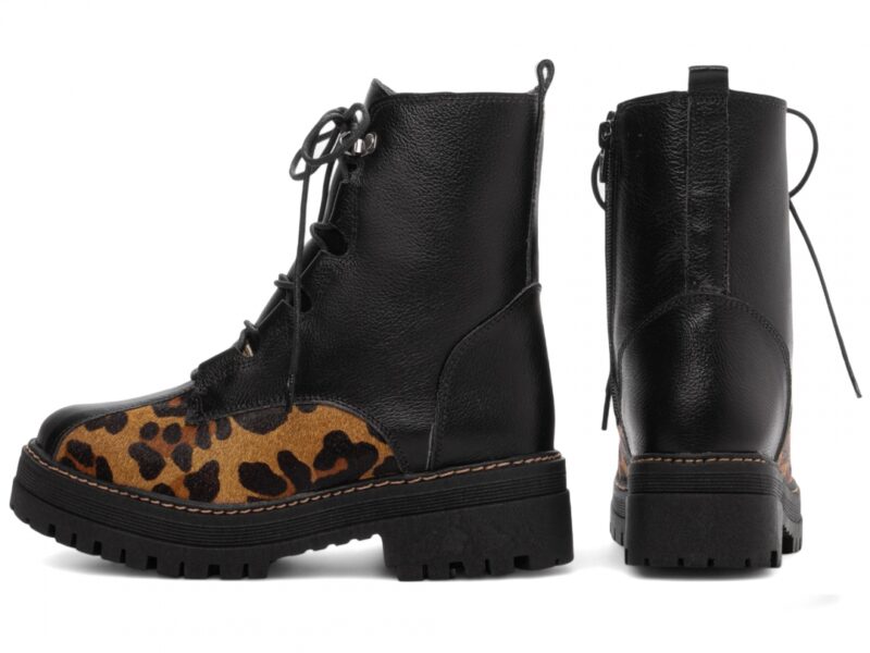 detalhe coturno feminino preto feminino | VitriNerm