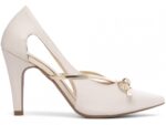 scarpin feminino off white par completo | VitriNerm