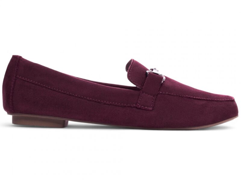 mocassim feminino vinho par completo | VitriNerm