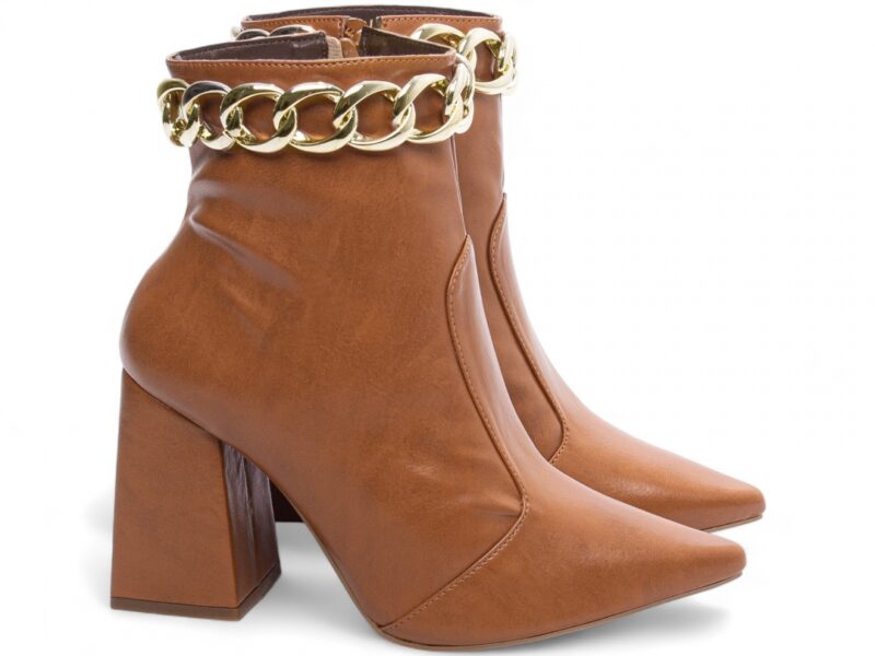 bota feminina caramelo solado antiderrapante | VitriNerm