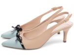 detalhe salto 6cm dourada scarpin feminino | VitriNerm