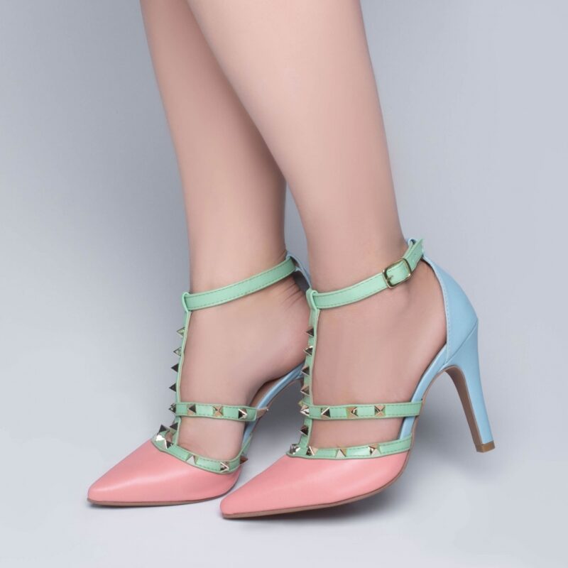 scarpin feminino dourado feminino elegante comprar | VitriNerm