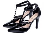 detalhe salto 9cm preto scarpin feminino | VitriNerm