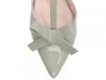 detalhe bico scarpin feminino verde feminino | VitriNerm