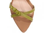 detalhe bico sandália feminina dourado feminino | VitriNerm