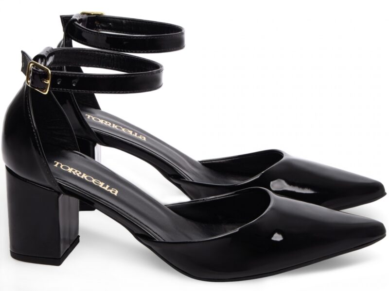scarpin feminino preto solado antiderrapante | VitriNerm