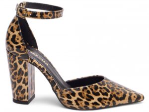scarpin dourada salto 9cm verniz | VitriNerm