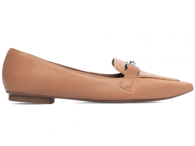 mocassim feminino caramelo par completo | VitriNerm