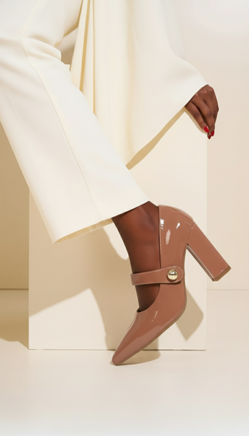 scarpin feminino caramelo feminino elegante comprar | VitriNerm