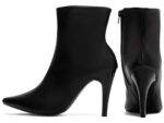 bota preta salto 9cm napa | VitriNerm
