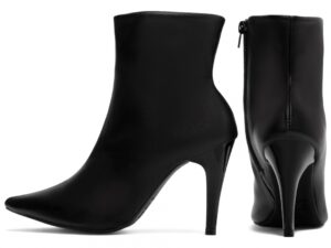 bota preta salto 9cm napa | VitriNerm
