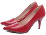 detalhe salto 8,5cm vermelho scarpin feminino | VitriNerm