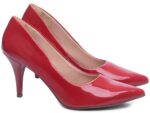scarpin feminino vermelho solado antiderrapante | VitriNerm