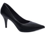 scarpin preto salto 8,5cm napa | VitriNerm