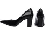scarpin feminino preto vista lateral salto 8,5cm | VitriNerm