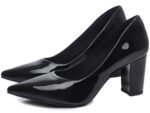 detalhe salto 8,5cm preto scarpin feminino | VitriNerm