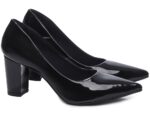 scarpin feminino preto solado antiderrapante | VitriNerm