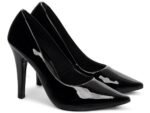 scarpin feminino preto solado antiderrapante | VitriNerm