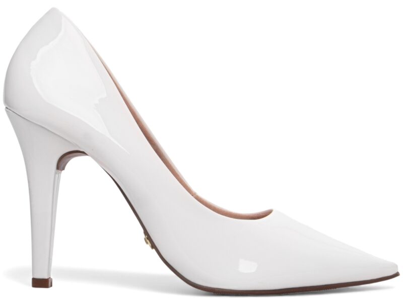 scarpin feminino branco par completo | VitriNerm