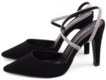 detalhe salto 9cm preto scarpin feminino | VitriNerm