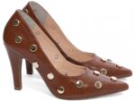 scarpin feminino caramelo solado antiderrapante | VitriNerm