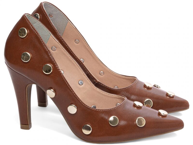 scarpin feminino caramelo solado antiderrapante | VitriNerm