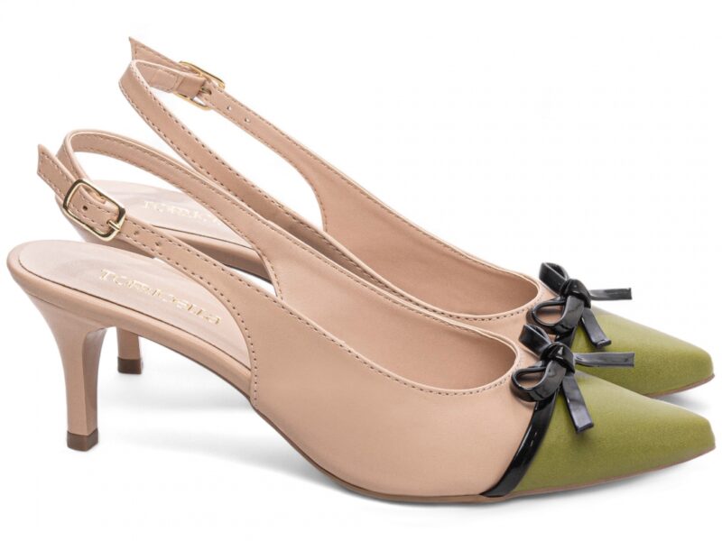 scarpin feminino dourada solado antiderrapante | VitriNerm