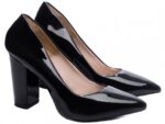 scarpin feminino preto solado antiderrapante | VitriNerm