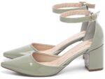 detalhe salto 6,5cm dourada scarpin feminino | VitriNerm