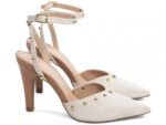 scarpin feminino off white solado antiderrapante | VitriNerm
