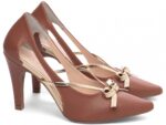 scarpin feminino caramelo solado antiderrapante | VitriNerm