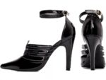 detalhe salto 9cm preto scarpin feminino | VitriNerm