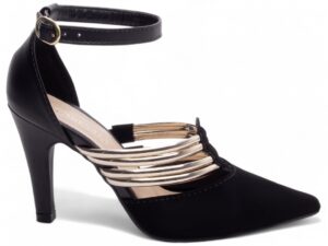 scarpin preto salto 9cm napa | VitriNerm