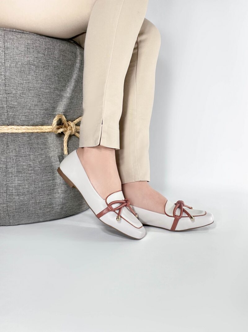 mocassim feminino off white feminino elegante comprar | VitriNerm
