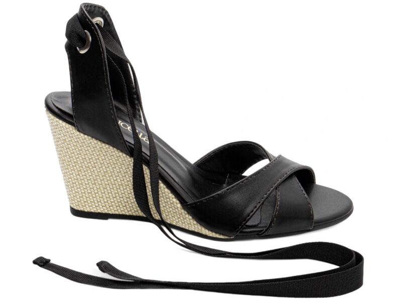 sandália feminina preta feminino elegante comprar | VitriNerm