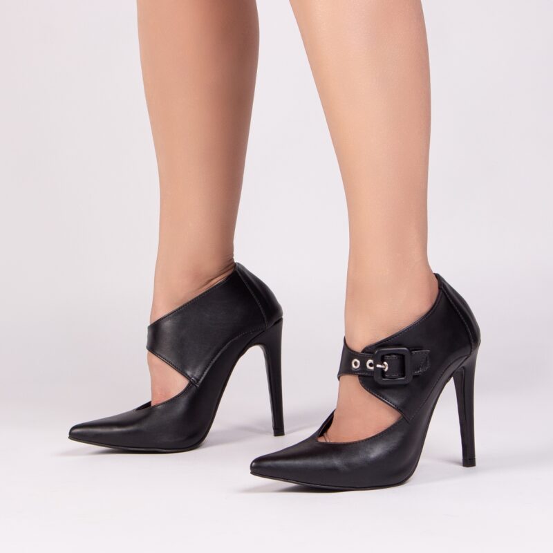 scarpin feminino preta feminino elegante comprar | VitriNerm