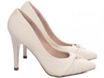 scarpin feminino off white solado antiderrapante | VitriNerm