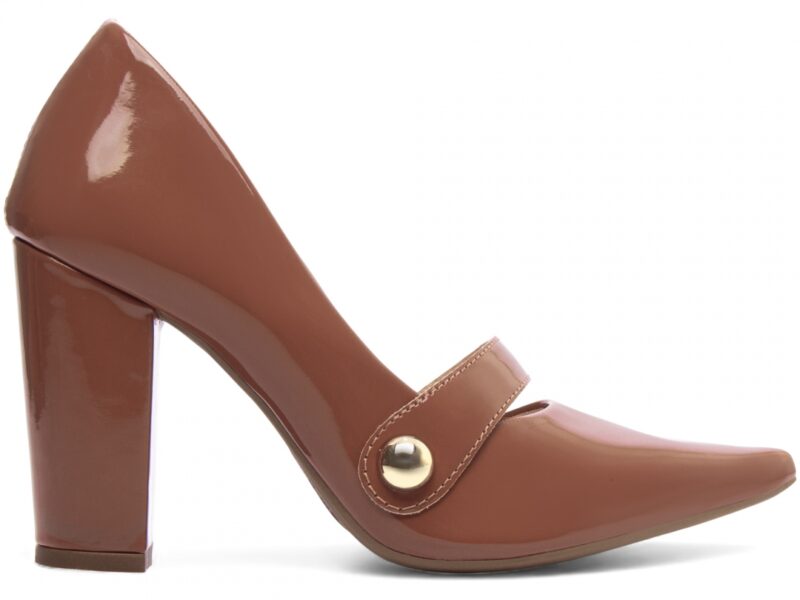 scarpin feminino caramelo par completo | VitriNerm
