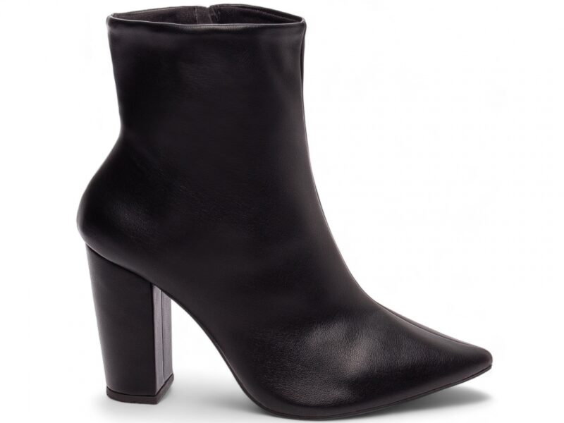 bota preta salto 9cm napa | VitriNerm