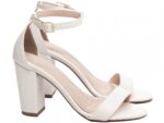 sandália feminina off white solado antiderrapante | VitriNerm